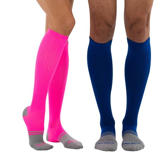 Over the calf running socks best sale